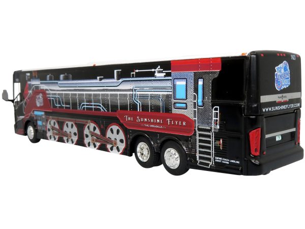Van Hool CX-45 Coach Bus Empire Coach Lines "The Sunshine Flyer: The Armadillo" 1/87 Diecast Model by Iconic Replicas - Image 3