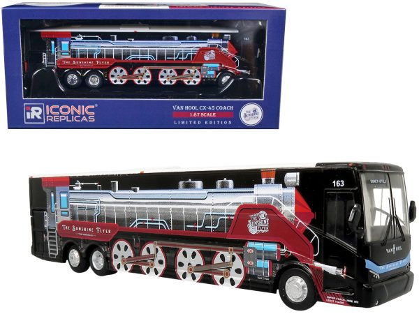 Van Hool CX-45 Coach Bus Empire Coach Lines "The Sunshine Flyer: The Armadillo" 1/87 Diecast Model by Iconic Replicas - Image 2