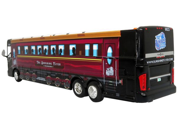 Van Hool CX-45 Coach Bus Academy Bus Lines "The Sunshine Flyer: The Rockfish" 1/87 Diecast Model by Iconic Replicas - Image 2