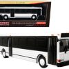 1980 Grumman 870 Advanced Design Transit Bus Plain White "Vintage Bus & Motorcoach Collection" 1/87 Diecast Model by Iconic Replicas - Image 3