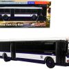 1980 Grumman 870 Advanced Design Transit Bus MTA New York City Bus "B64 Coney Island" "Vintage Bus & Motorcoach Collection" 1/87 Diecast Model by Iconic Replicas - Image 2