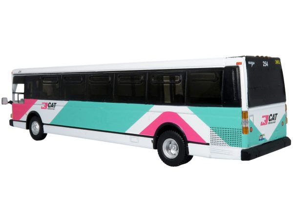 1980 Grumman 870 Advanced Design Transit Bus CAT (Citizens Area Transit) Las Vegas "301 Strip-North" "Vintage Bus & Motorcoach Collection" 1/87 Diecast Model by Iconic Replicas - Image 2