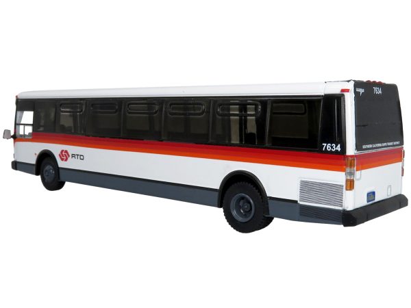 1980 Grumman 870 Advanced Design Transit Bus Southern California Rapid Transit District "485 Los Angeles" "Vintage Bus & Motorcoach Collection" 1/87 Diecast Model by Iconic Replicas - Image 2