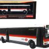 1980 Grumman 870 Advanced Design Transit Bus Southern California Rapid Transit District "485 Los Angeles" "Vintage Bus & Motorcoach Collection" 1/87 Diecast Model by Iconic Replicas - Image 3