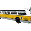 Flxible 53102 New Look Transit Bus "MBTA Boston" Yellow and White with Black Stripes "Vintage Bus & Motorcoach Collection" Limited Edition 1/87 (HO) Diecast Model by Iconic Replicas - Image 2