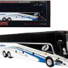 Van Hool TX45 Coach Bus "Venture Tours" White "The Bus & Motorcoach Collection" Limited Edition to 504 pieces Worldwide 1/87 (HO) Diecast Model by Iconic Replicas - Image 3