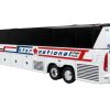 MCI J4500 Coach Bus "International Stage Lines" White "The Bus & Motorcoach Collection" Limited Edition to 504 pieces Worldwide 1/87 (HO) Diecast Model by Iconic Replicas - Image 2
