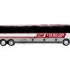 Prevost X3-45 Coach Bus "CYR Bus Line Old Town Maine" Red and White Limited Edition 1/87 (HO) Diecast Model by Iconic Replicas - Image 2