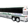 2001 MCI D4000 Coach Bus "Peter Pan 25 Years of Tours to all of America" White and Green "Vintage Bus & Motorcoach Collection" Limited Edition to 504 pieces Worldwide 1/87 (HO) Diecast Model by Iconic Replicas - Image 2