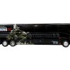 MCI J4500 Coach Bus "Arrow Stage Lines - Veteran Strong" Black "The Bus & Motorcoach Collection" Limited Edition to 504 pieces Worldwide 1/87 (HO) Diecast Model by Iconic Replicas