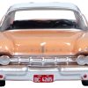 1959 Chrysler Imperial Crown 2 Door Hardtop Persian Pink with White Top 1/87 (HO) Scale Diecast Model Car by Oxford Diecast - Image 3
