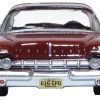 1959 Chrysler Imperial Crown 2 Door Hardtop Radiant Red with Black Top 1/87 (HO) Scale Diecast Model Car by Oxford Diecast - Image 3
