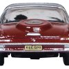 1959 Chrysler Imperial Crown 2 Door Hardtop Radiant Red with Black Top 1/87 (HO) Scale Diecast Model Car by Oxford Diecast - Image 2