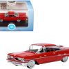 1959 Pontiac Bonneville Coupe Mandalay Red 1/87 (HO) Scale Diecast Model Car by Oxford Diecast - Image 2