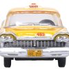 1959 Plymouth Belvedere Taxi Yellow "Tanner Yellow Cab Co." 1/87 (HO) Scale Diecast Model Car by Oxford Diecast - Image 4