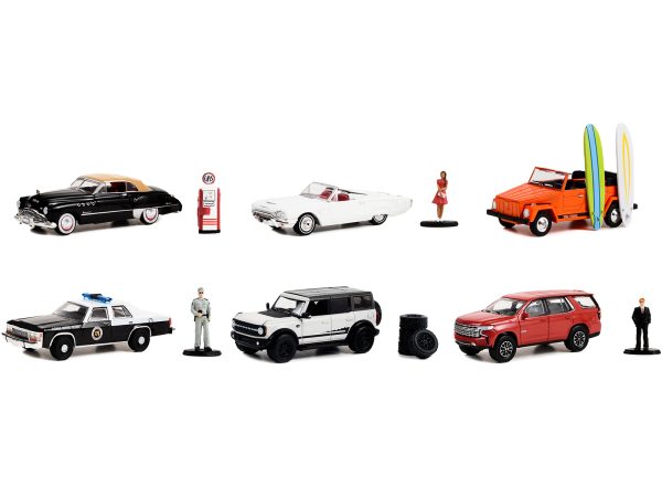 "The Hobby Shop" Set of 6 pieces Series 14 1/64 Diecast Model Cars by Greenlight - Image 2