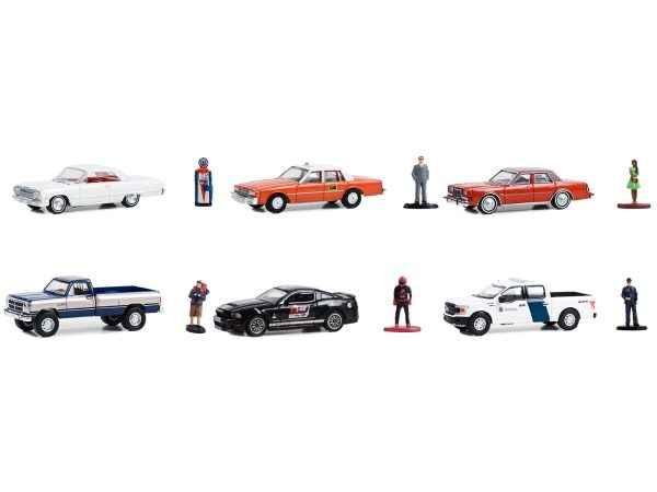 "The Hobby Shop" Set of 6 pieces Series 15 1/64 Diecast Model Cars by Greenlight - Image 2