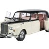 1965 Rolls Royce Phantom V Duotone Ivory White and Mason's Black 1/18 Diecast Model Car by Paragon Models - Image 2