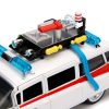 1959 Cadillac Ambulance Ecto-1 White "Ghostbusters" Movie "Hollywood Rides" Series 1/24 Diecast Model Car by Jada