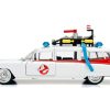 1959 Cadillac Ambulance Ecto-1 White "Ghostbusters" Movie "Hollywood Rides" Series 1/24 Diecast Model Car by Jada - Image 2