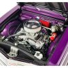 1965 Chevrolet El Camino SS "Custom Cruiser" Purple Metallic with White Graphics Limited Edition to 678 pieces Worldwide 1/18 Diecast Model Car by ACME - Image 4