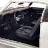 1969 Chevrolet COPO Camaro Cortez Silver Metallic with Black Hood Stripes Built by Dick Harrell Limited Edition to 1128 pieces Worldwide 1/18 Diecast Model Car by ACME