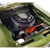 1971 Plymouth Hemi Barracuda Ivy Green with Black Graphics and Black Vinyl Top Limited Edition to 276 pieces Worldwide 1/18 Diecast Model Car by ACME - Image 3