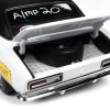 1967 Chevrolet Camaro SS Baldwin Motion Joel Rosen "Motion Supercar Club" White with Black Vinyl Top and Graphics 1/18 Diecast Model Car by Auto World - Image 3