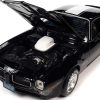 1972 Pontiac Firebird T/A Trans Am Starlight Black with White Stripes "Class of 1972" "American Muscle" Series 1/18 Diecast Model Car by Auto World - Image 4