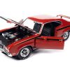 1972 Buick GSX Fire Red with Black Stripes "Muscle Car & Corvette Nationals" (MCACN) "American Muscle" Series 1/18 Diecast Model Car by Auto World - Image 2