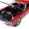 1972 Buick GSX Fire Red with Black Stripes "Muscle Car & Corvette Nationals" (MCACN) "American Muscle" Series 1/18 Diecast Model Car by Auto World - Image 3