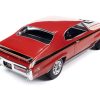 1972 Buick GSX Fire Red with Black Stripes "Muscle Car & Corvette Nationals" (MCACN) "American Muscle" Series 1/18 Diecast Model Car by Auto World - Image 5