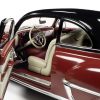 1950 Oldsmobile Rocket 88 Chariot Red with Black Top and Red and White Interior "American Muscle" Series 1/18 Diecast Model Car by Auto World - Image 2