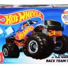 Skill 2 Model Kit Hot Wheels Race Team Monster Truck 1/25 Scale Model by AMT