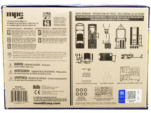 Skill 2 Model Kit 2005 Cadillac Escalade EXT 1/25 Scale Model by AMT - Image 4