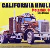 Skill 3 Model Kit Peterbilt 359 California Hauler with Sleeper Cab 1/25 Scale Model by AMT - Image 2