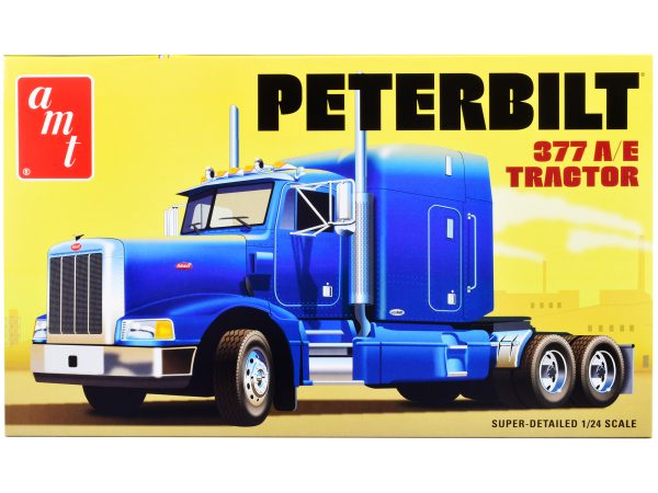 Skill 3 Model Kit Peterbilt 377 A/E Truck Tractor 1/24 Scale Model by AMT - Image 3