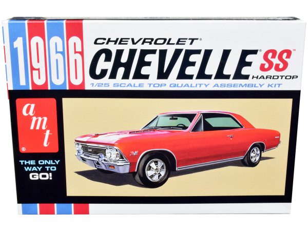 Skill 2 Model Kit 1966 Chevrolet Chevelle SS Hardtop 1/25 Scale Model by AMT - Image 3