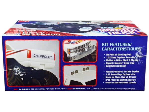 Skill 1 Snap Model Kit Chevrolet Silverado "USA-1" Monster Truck 1/32 Scale Model by AMT - Image 2