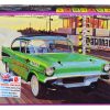 Skill 2 Model Kit 1957 Chevrolet Bel Air "Pepper Shaker" 3 in 1 Kit 1/25 Scale Model by AMT - Image 3