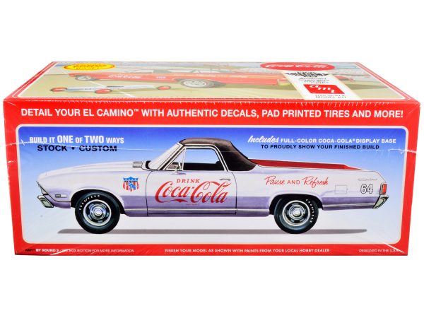 Skill 3 Model Kit 1968 Chevrolet El Camino SS and Soap Box Derby Racing Car 2 in 1 Kit "Coca-Cola" 1/25 Scale Model Car by AMT