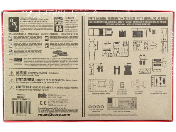Skill 3 Model Kit 1968 Chevrolet El Camino SS and Soap Box Derby Racing Car 2 in 1 Kit "Coca-Cola" 1/25 Scale Model Car by AMT - Image 4