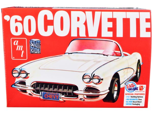 Skill 2 Model Kit 1960 Chevrolet Corvette "Street Rods" 1/25 Scale Model by AMT - Image 3
