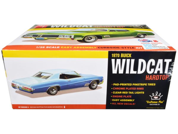 Skill 2 Model Kit 1970 Buick Wildcat Hardtop "Craftsman Plus" Series 1/25 Scale Model by AMT - Image 3
