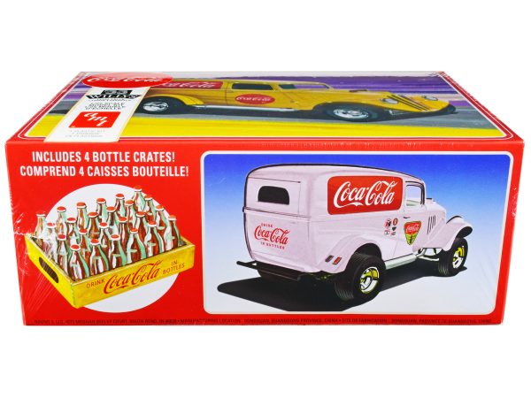 Skill 2 Model Kit 1933 Willys Panel Truck "Coca-Cola" 1/25 Scale Model by AMT - Image 4