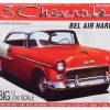 Skill 3 Model Kit 1955 Chevrolet Bel Air Hardtop 1/16 Scale Model by AMT - Image 3