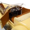 1935 Duesenberg SSJ Speedster Yukon Gold and Chocolate Brown 1/18 Diecast Model Car by Auto World - Image 3