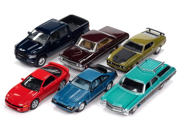 Auto World Premium 2023 Set A of 6 pieces Release 4 1/64 Diecast Model Cars by Auto World - Image 2