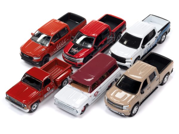 Big Country Collectibles 2023 Set of 6 pieces Release 1 1/64 Diecast Model Cars by Auto World - Image 2