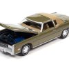 1975 Cadillac Eldorado Tarragon Gold Metallic with Rear Section of Roof Sandalwood Tan "Luxury Cruisers" Limited Edition to 14910 pieces Worldwide 1/64 Diecast Model Car by Auto World - Image 2